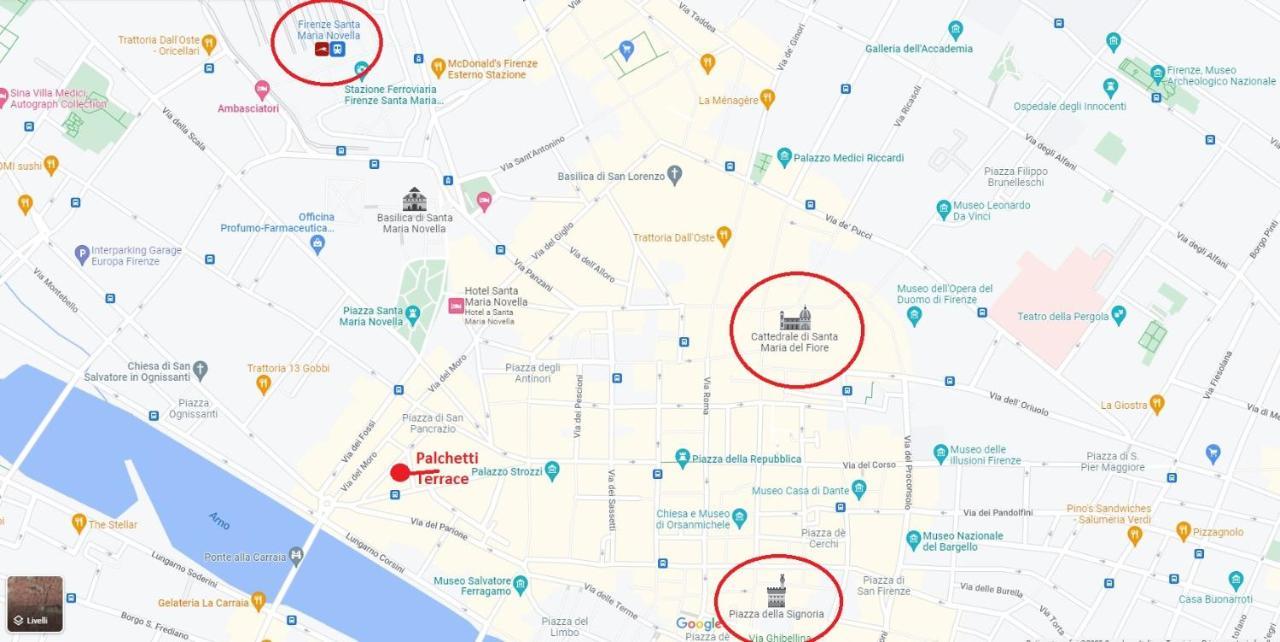 Nel Cuore Di Firenze - Palchetti Terrace Apartamento